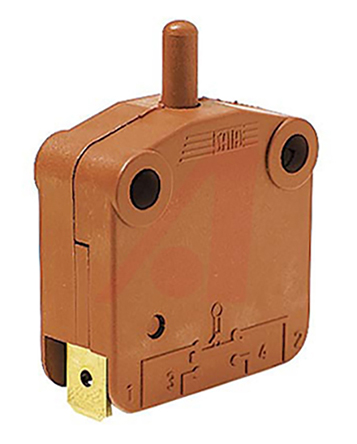 Johnson Electric Door Micro Switch, SPST Plunger 16 A IP40, -20 °C, 140 °C