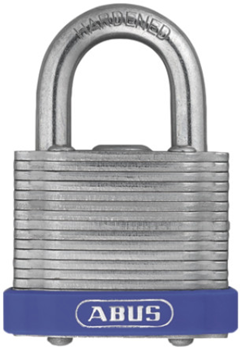 ABUS Key Steel Padlock Weatherproof Keyed Alike, 8.8 mm Shackle, 53 mm Body