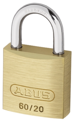 ABUS Keyed Brass, Steel Padlock Weatherproof, 4 mm Shackle, 6 mm Body