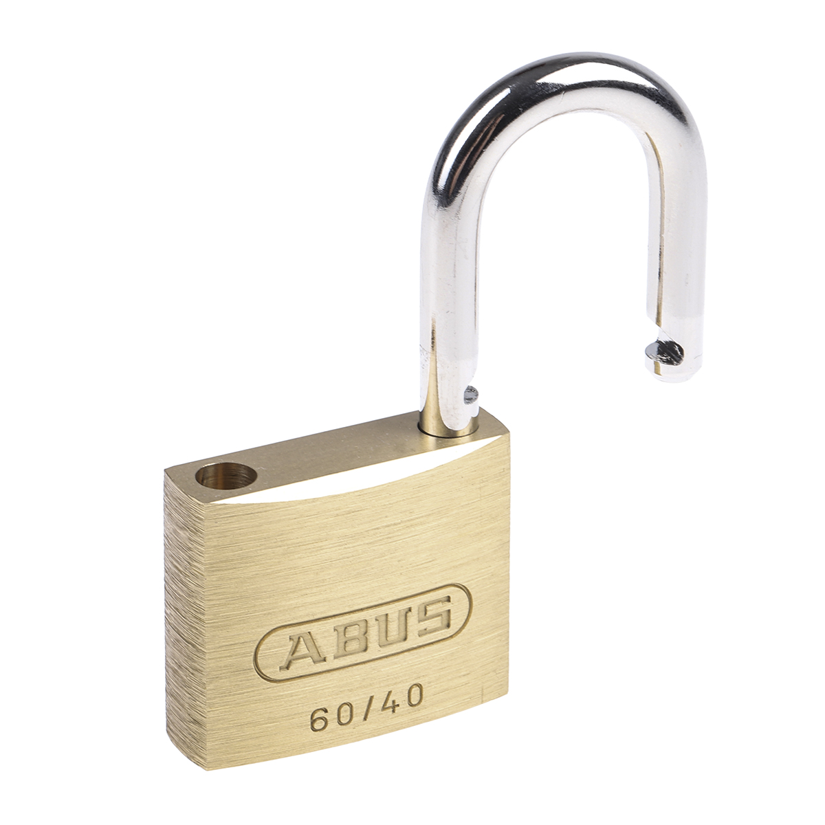 xr006040k3 ABUS Keyed Steel, Brass Padlock Weatherproof Keyed Alike, 6 mm Shackle, 6 mm Body