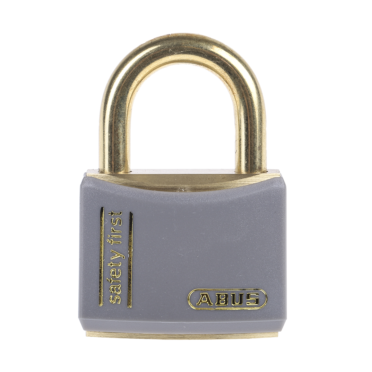 xr0084t40ka5 ABUS Keyed Brass Safety Padlock Weatherproof Keyed Alike, 6.5 mm Shackle, 43mm Body