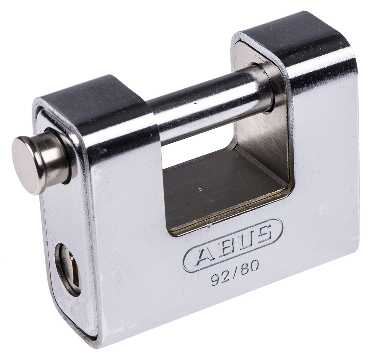 ABUS Keyed Brass, Steel Padlock Weatherproof, 12 mm Shackle, 77 mm Body