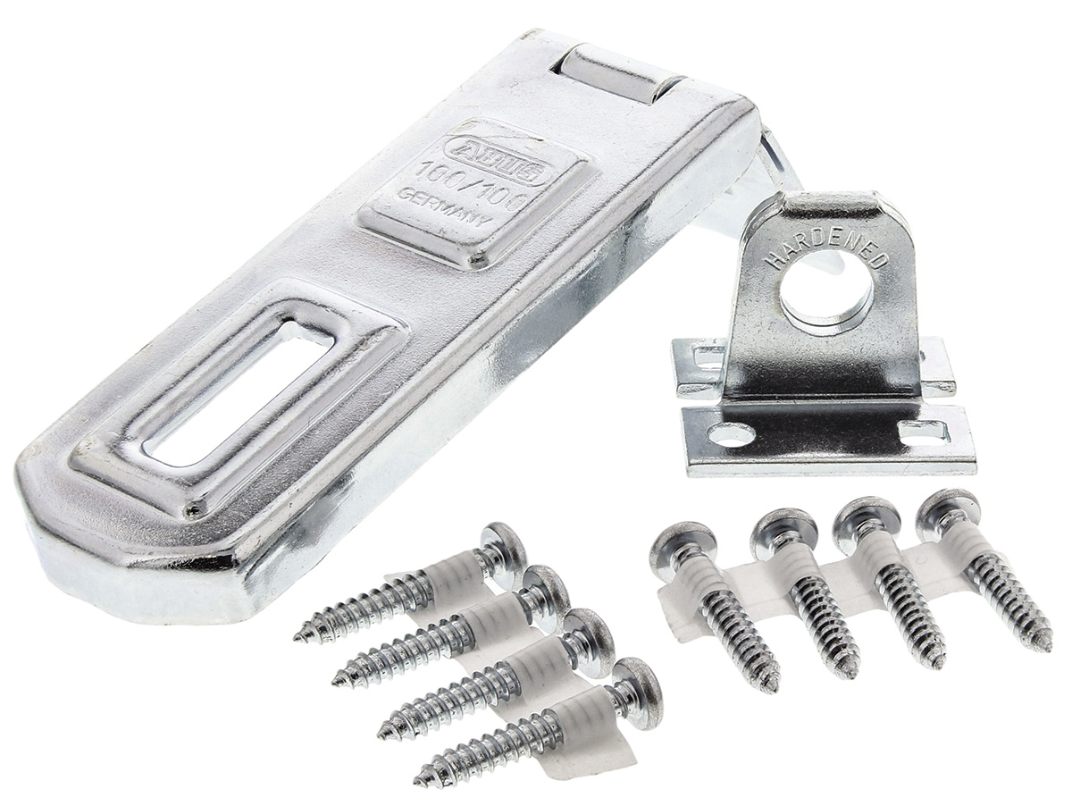 ABUS Steel Hasp & Staple, 11 mm 35mm 100 mm