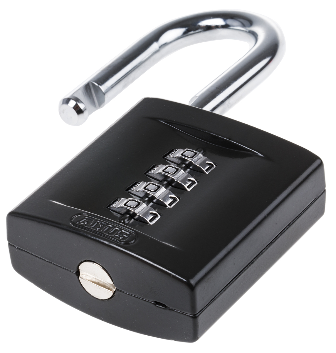 xr0158-50 ABUS Combination Padlock Steel Combination Padlock Weatherproof, 8 mm Shackle, 52 mm Body