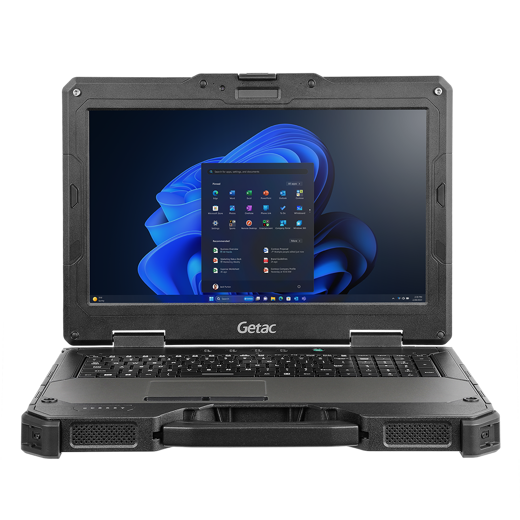 Getac Laptop LCD 1920 x 1080 pixel with Windows 11 Pro