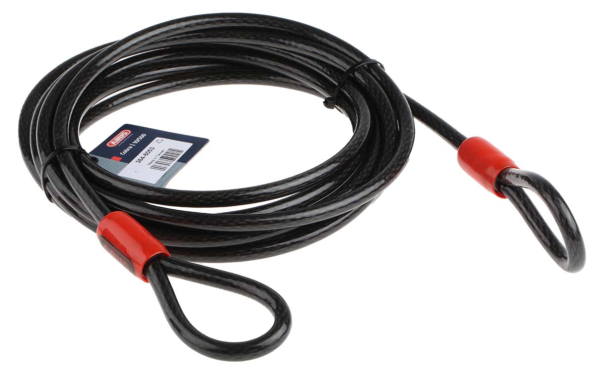 ABUS 5 m 10 mm diameter, Steel Security Cable