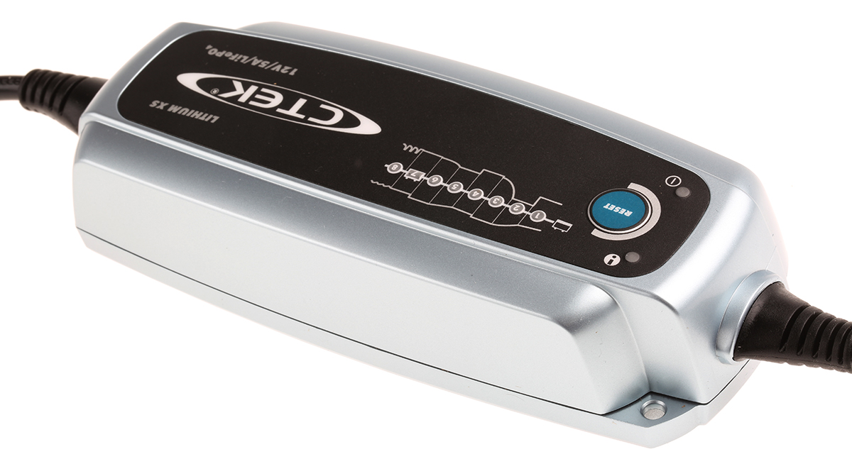 xs-50 CTEK Lithium XS LITHIUM XS Battery Charger For 12V, LiFePO4 5 A, 5 to 60 Ah with EU plug Automotive