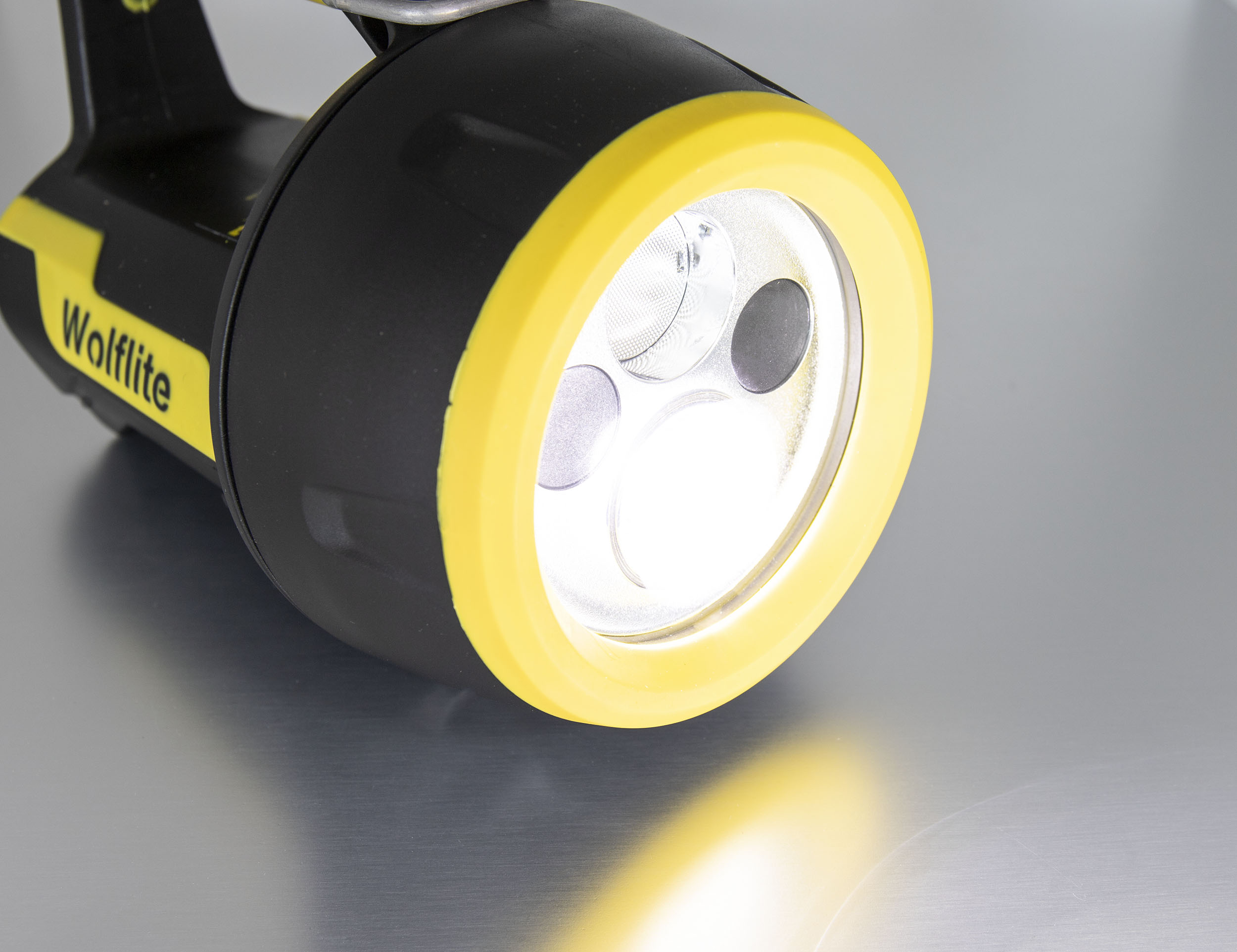 xt-50h Wolf Safety IECEx/ATEX LED Hand Lamp Black Rechargeable