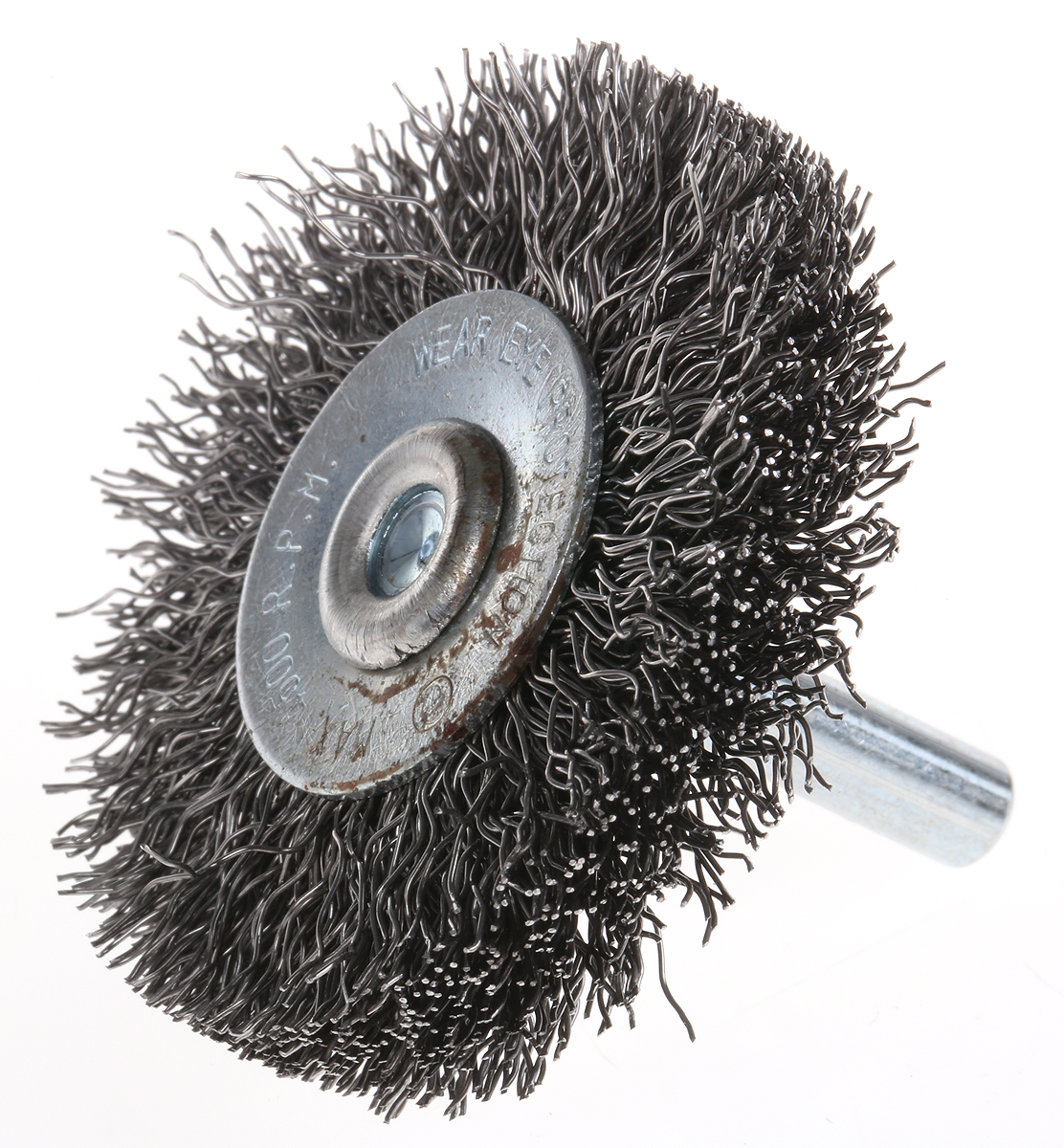 Tivoly Steel Crimp Wire Abrasive Brush, 50 mm Diameter