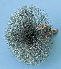 Tivoly Steel Crimp Wire Abrasive Brush, 75 mm Diameter