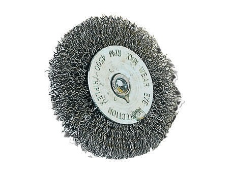 Tivoly Stainless Steel Abrasive Brush, 75 mm Diameter