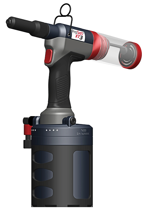 Stanley Air Rivet Gun, 6.4 mm Maximum Rivet Size