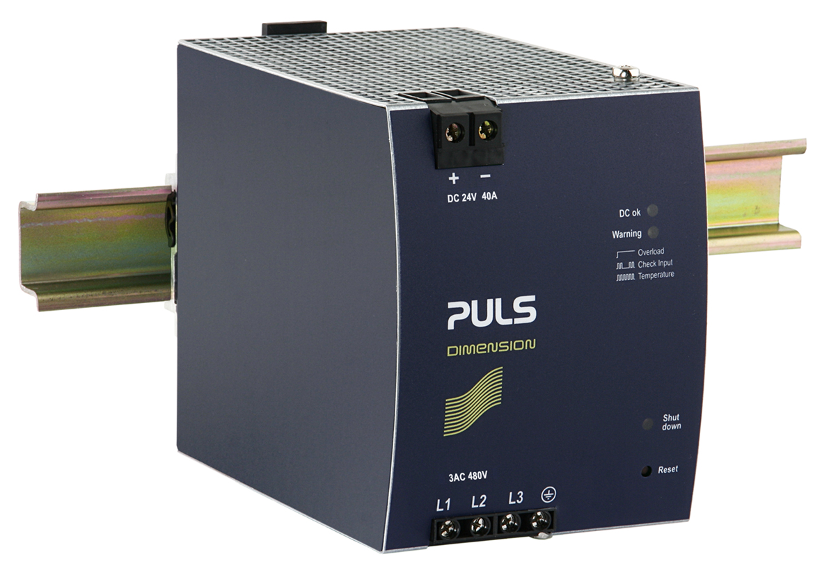 PULS X DIN Rail DIN Rail Power Supply 400V ac AC Input 24V, 40 A Output DC 960 W