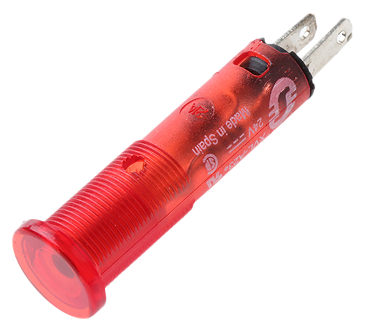 Schneider Electric, Harmony, Panel Mount Red LED Panel Mount Indicator Pilot Light, 8 mm Cutout, IP40, IP65, Round, 24V