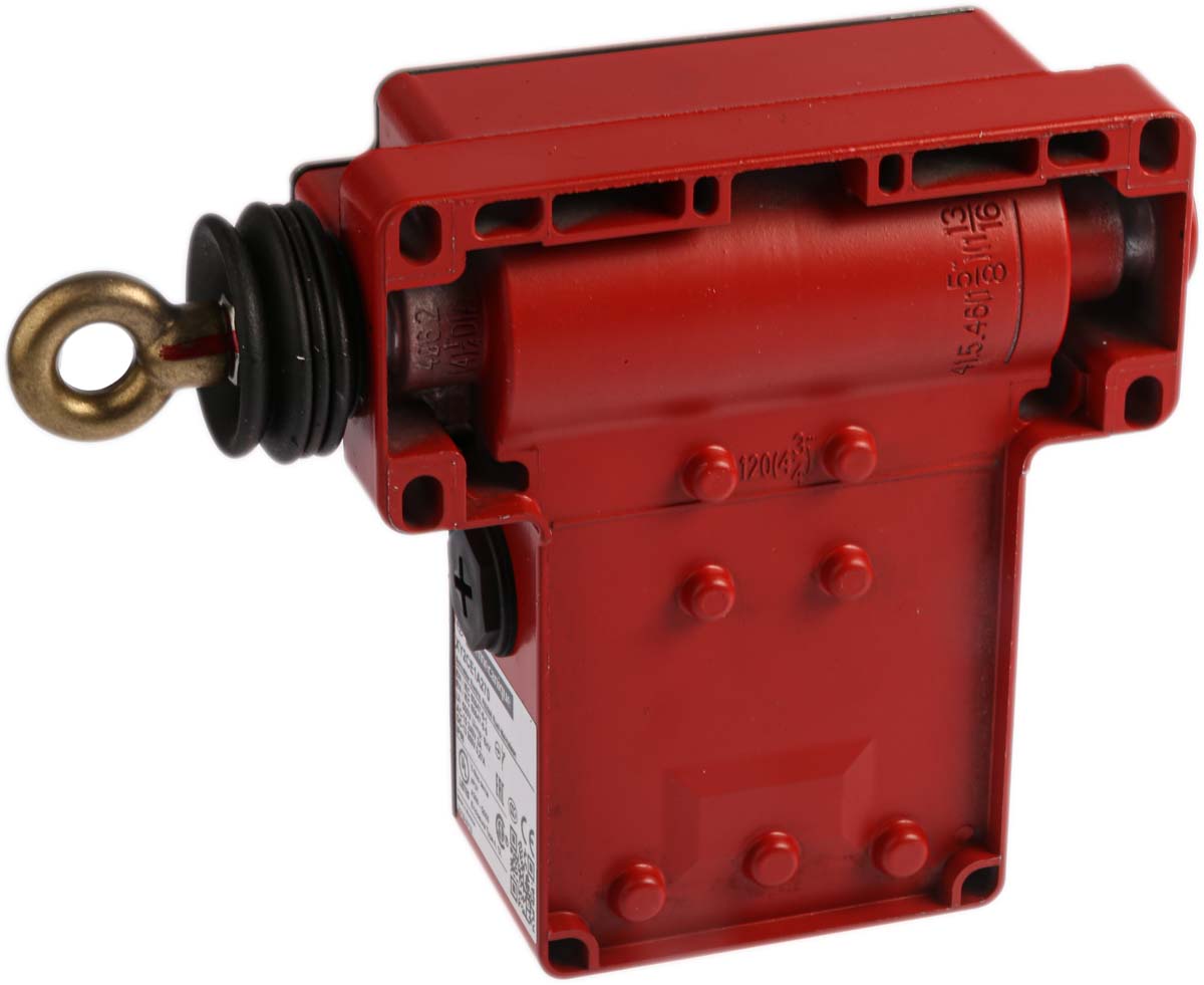 xy2ce1a270 Telemecanique Sensors XY2CE Rope Pull Switch 142 mm, Right Side, 2 NC