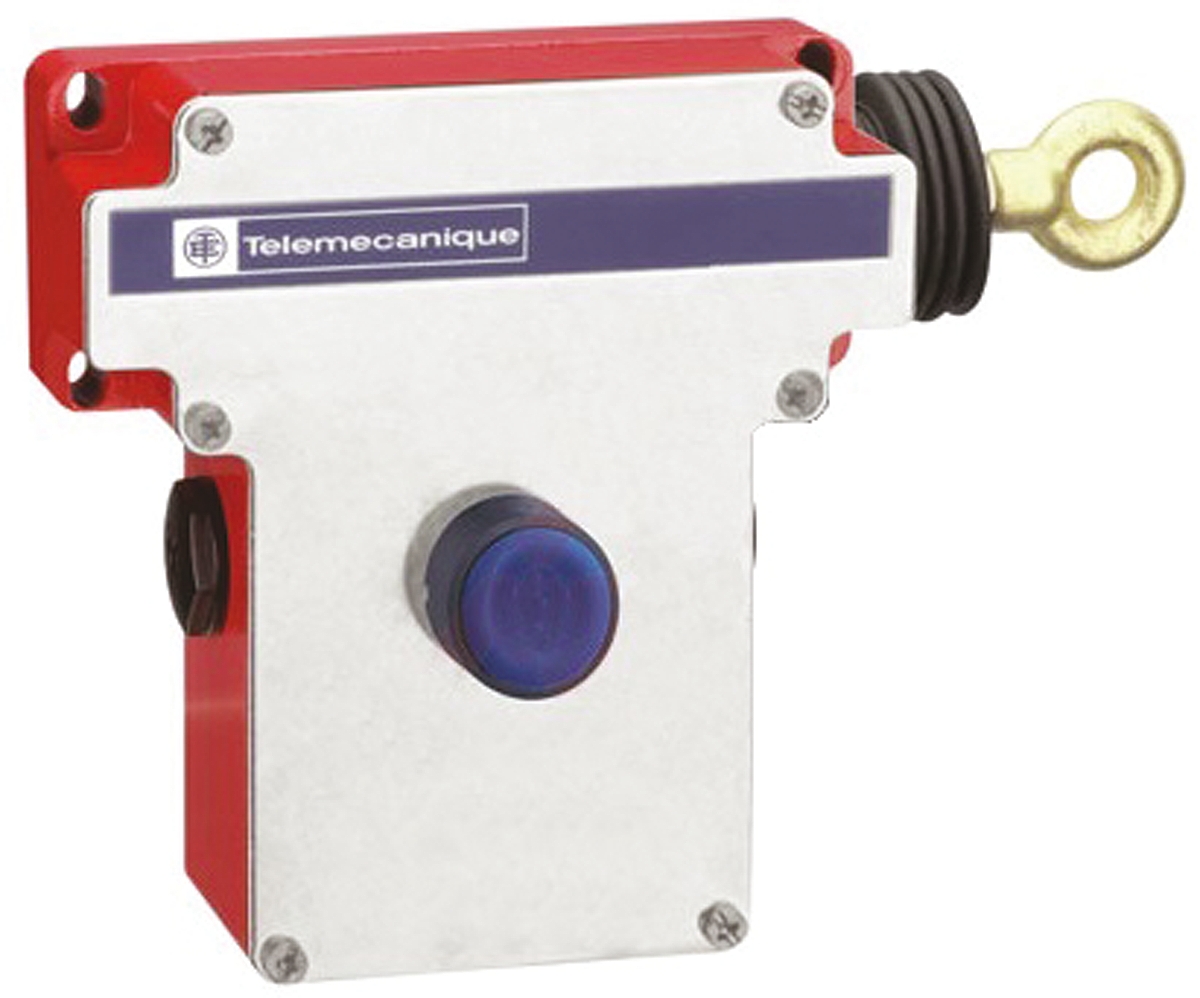 Telemecanique Sensors XY2-CE Rope Pull Switch, 2 NO/2 NC