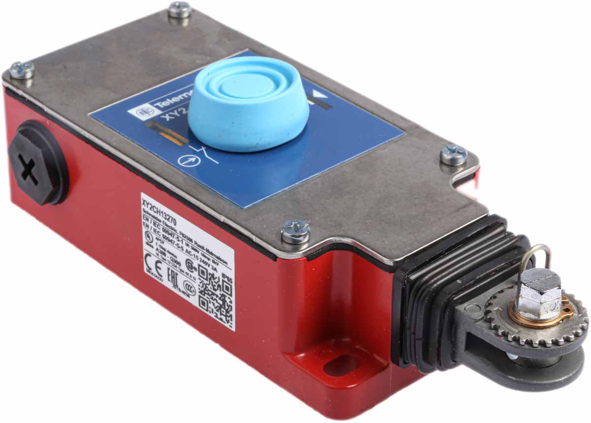 xy2ch13270 Telemecanique Sensors XY2CH Rope Pull Switch 68 mm, Straight, 2 NC