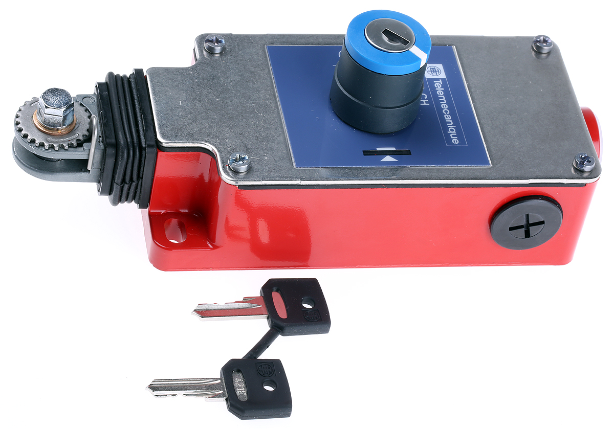 Telemecanique Sensors XY2CH Rope Pull Switch 68 mm, Straight, 1 NO/1 NC