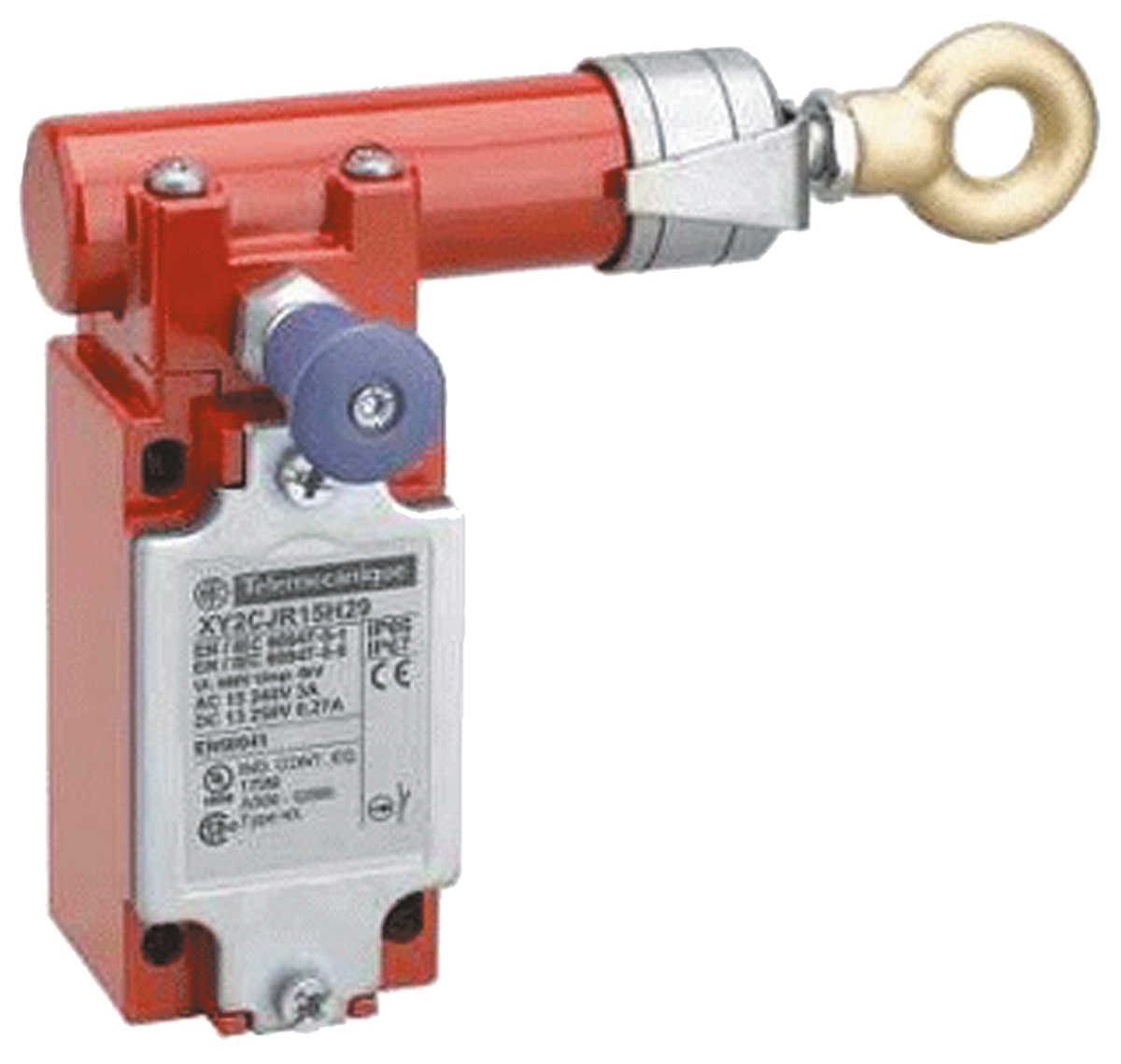 Telemecanique Sensors XY2CJ Rope Pull Switch 158 mm, Right Side, 2 NC