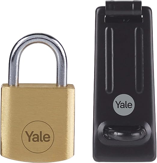 Yale1 Padlock Brass Padlock, 40 mm Body