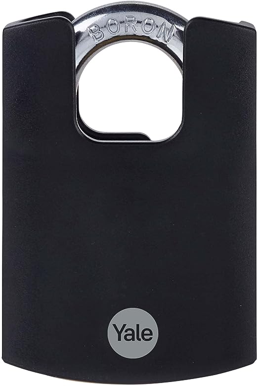 y121b501321 Yale1 Padlock Brass Padlock, 9.5 mm Shackle, 57 mm Body