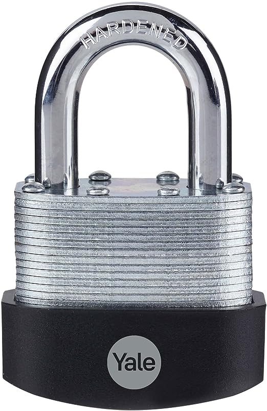 y125b601331 Yale1 Padlock Brass, Steel Steel Padlock, 11 mm Shackle, 66 mm Body