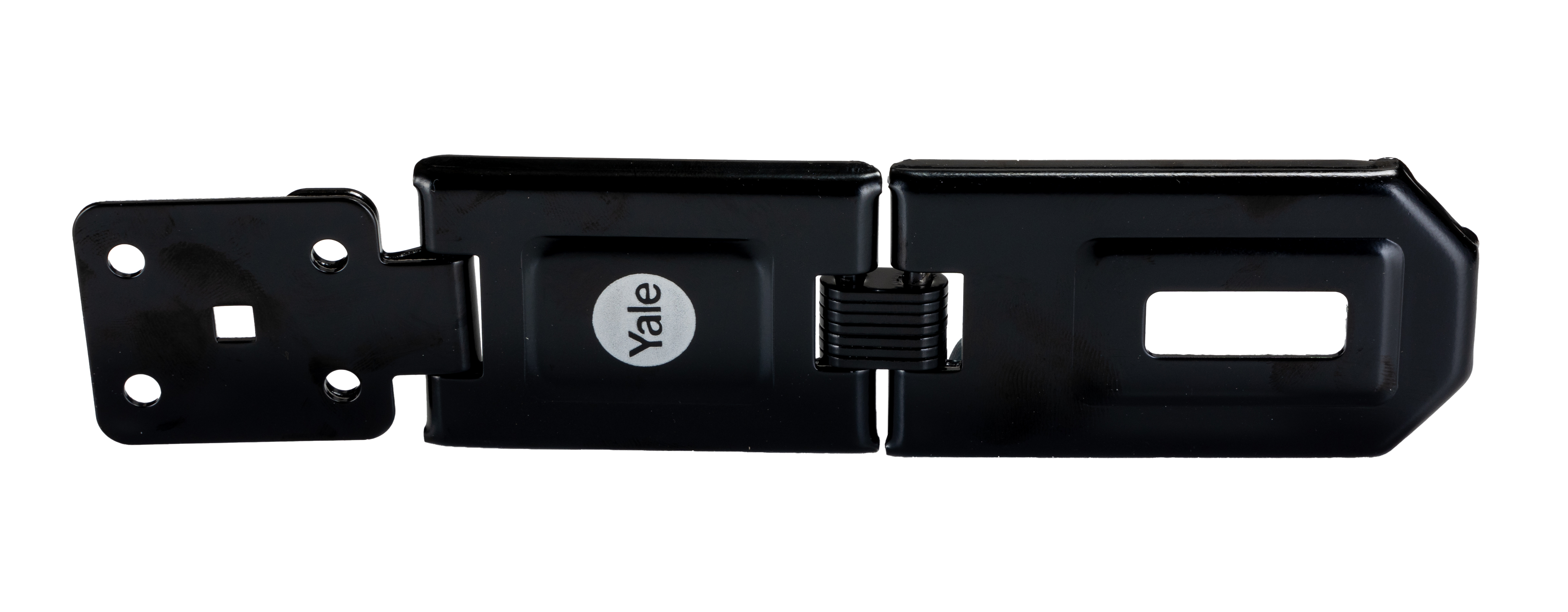 y155b160bk Yale1 Hardened Steel Hasp & Staple, 13 mm 46mm 45.2 mm