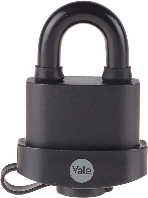 y220b511181 Yale1 Padlock Padlock Weatherproof, 9 mm Shackle, 53 mm Body