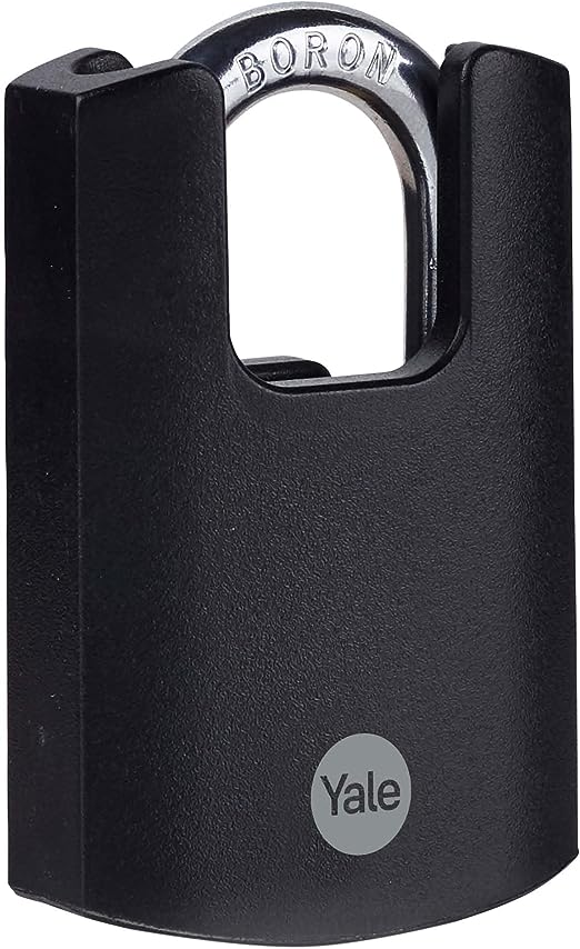 Yale1 Padlock Padlock Weatherproof, 9 mm Shackle, 53 mm Body