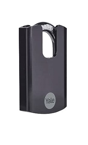 Yale1 Padlock Hardened Steel Steel Padlock, 11 mm Shackle, 62 mm Body