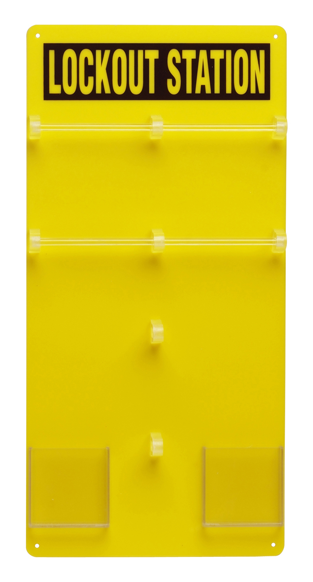 Brady 20 Padlock Lockout Station Board