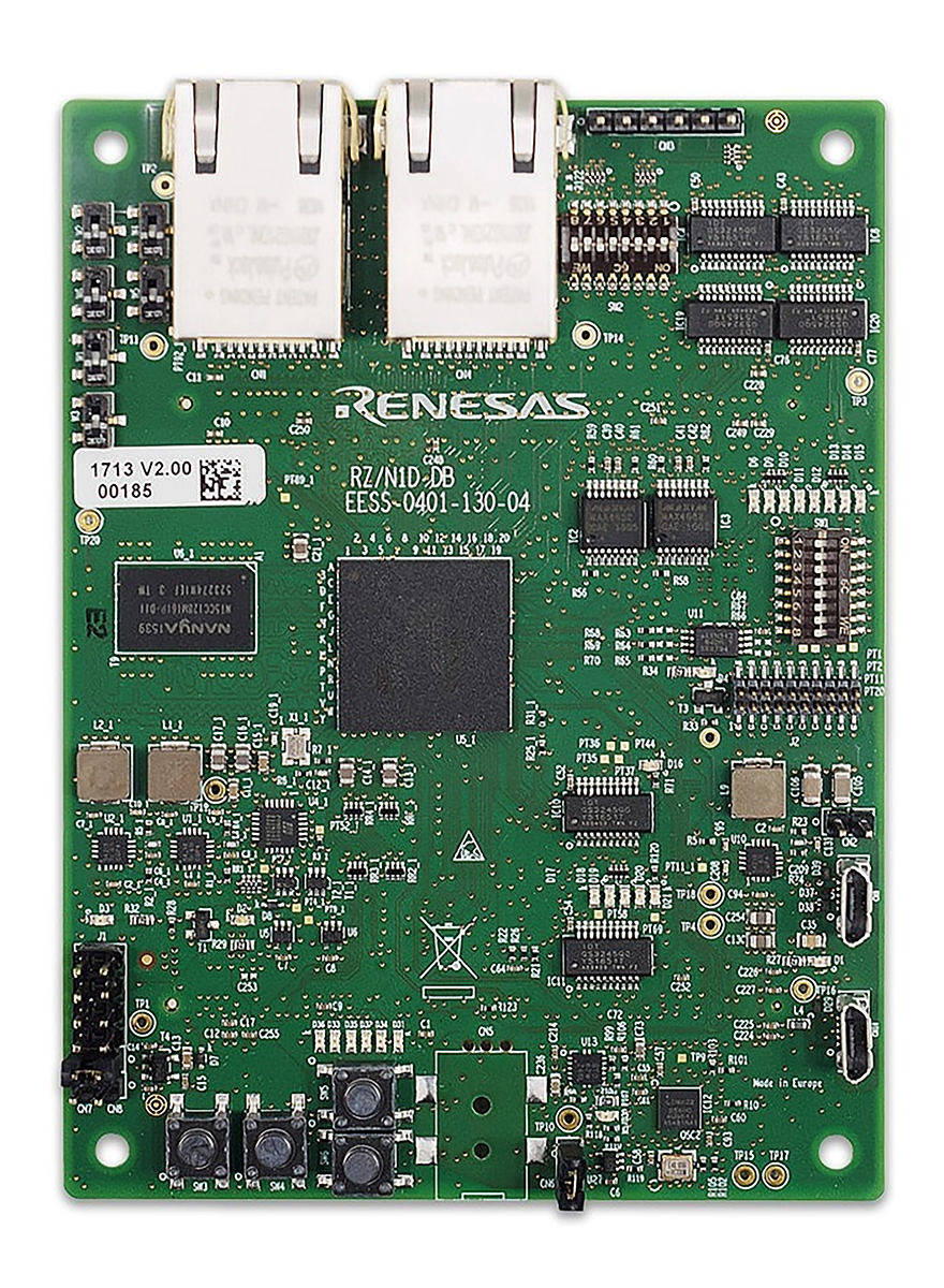 Renesas Electronics RZ/N1 Solution Kits Serial USB Debug, Ethernet Solution Kit YCONNECT-IT-RZN1L
