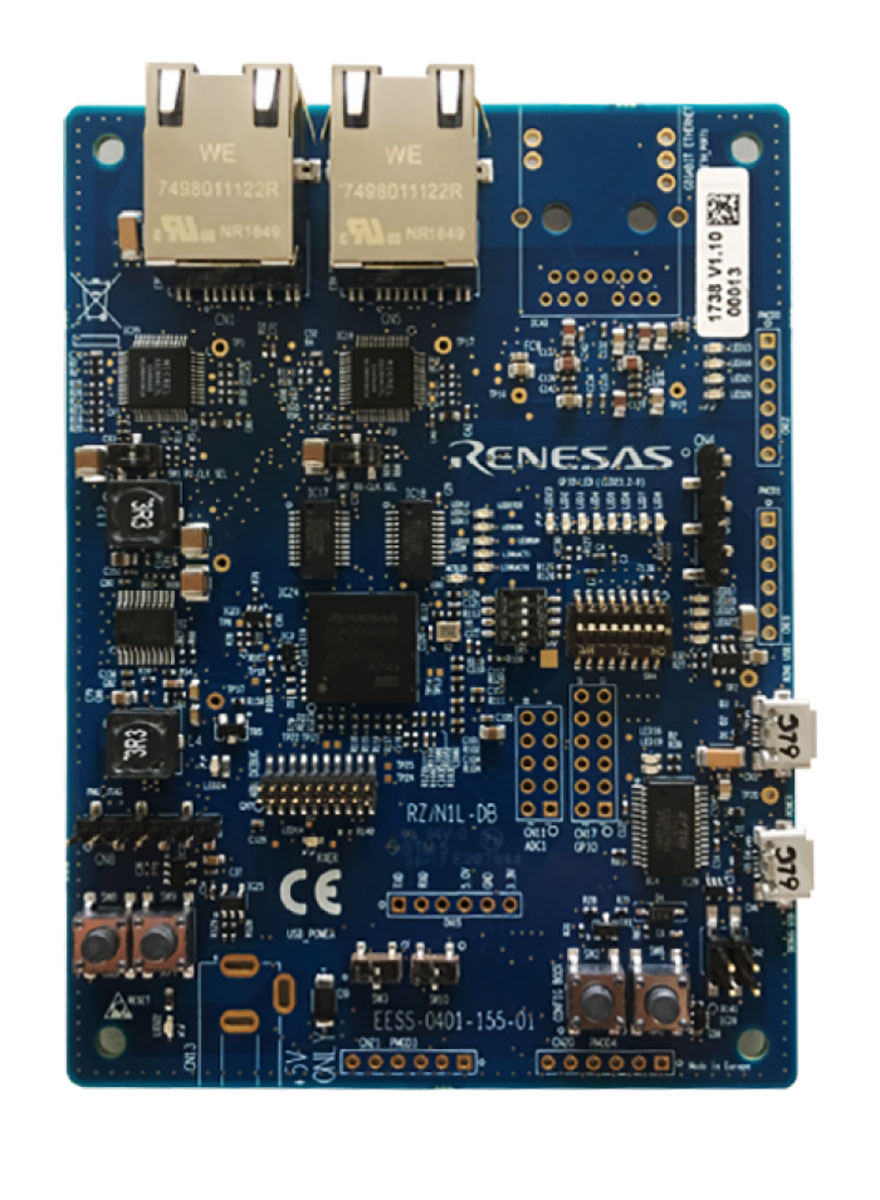 yconnect-it-rzn1l Renesas Electronics RZ/N1 Solution Kits Serial USB Debug, Ethernet Solution Kit YCONNECT-IT-RZN1L