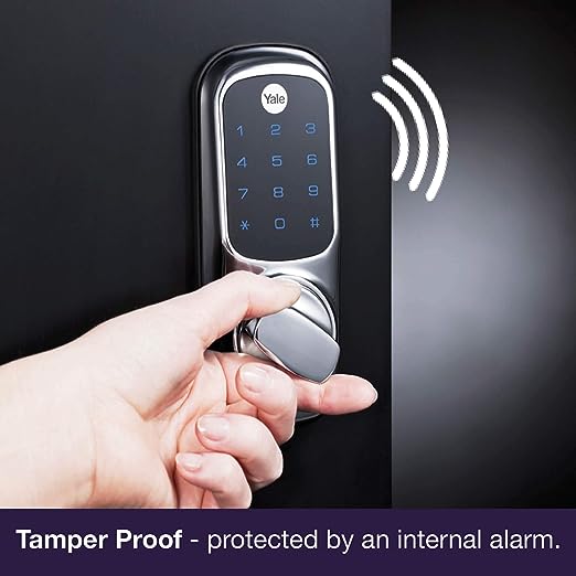 yd-01-con-nomod-ch Yale1 YD Black Smart Lock