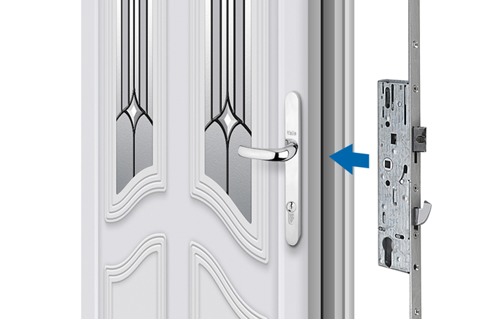 ydm-uni-pvcu-35 Yale1 YDM-UNI-PVCU-35 YDM Multi-Point Door Lock