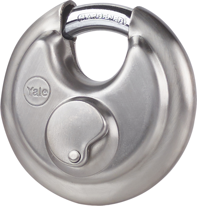 Yale1 Padlock Padlock Weatherproof, 9.5 mm Shackle
