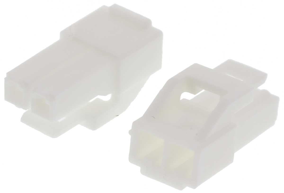 JST, YLP Male Connector Housing,  4.5 mm Pitch,  2 Way,  1 Row Straight