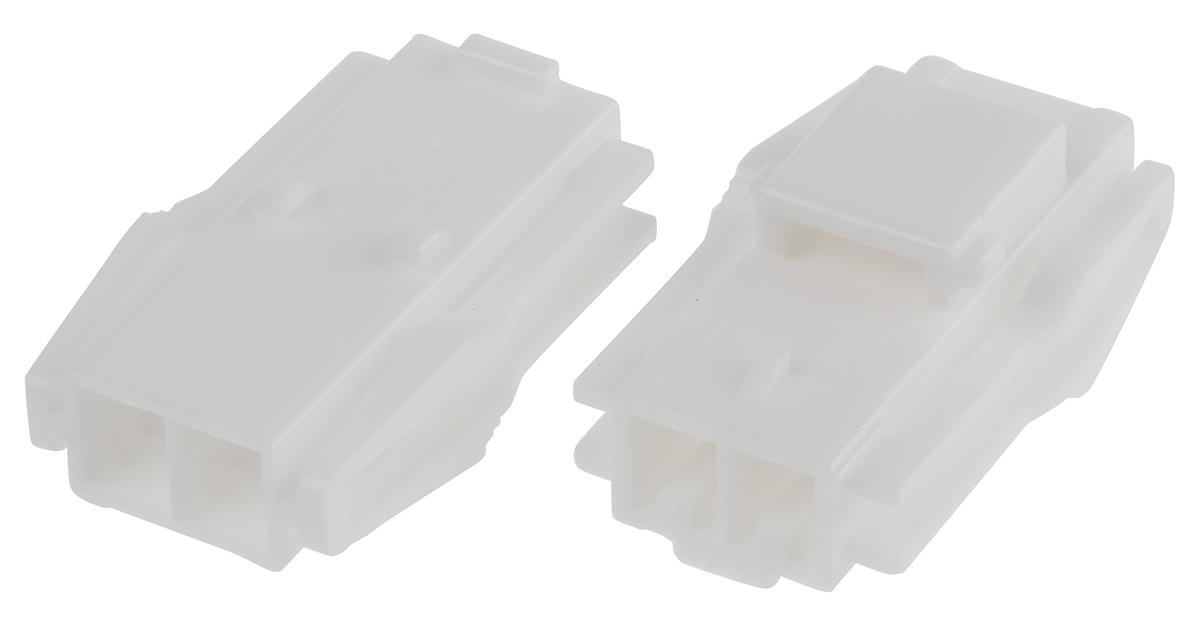 JST, YLR Female Connector Housing,  4.5 mm Pitch,  2 Way,  1 Row Straight