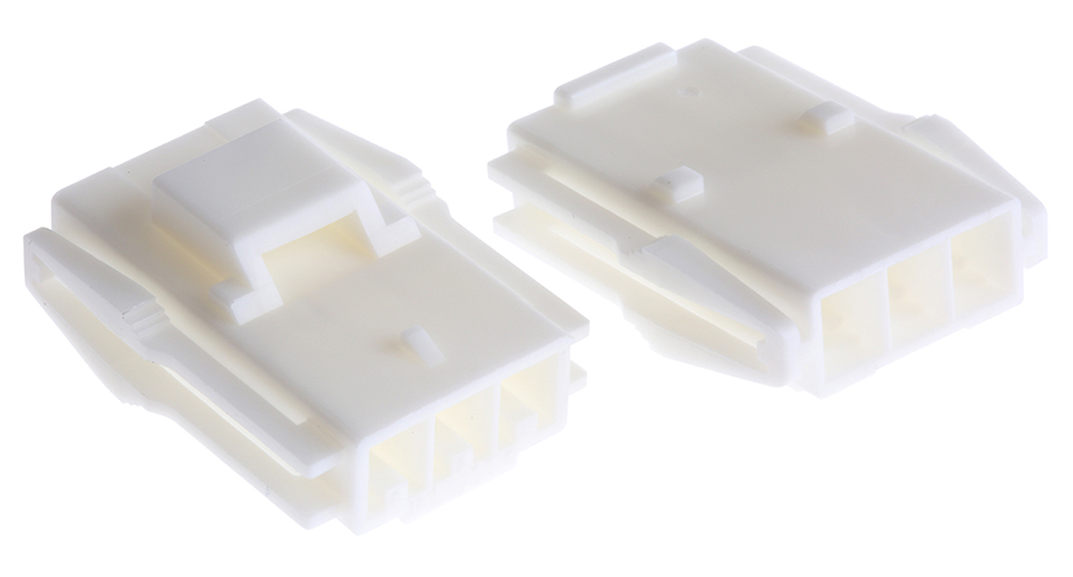 JST, YLR Female Connector Housing,  4.5 mm Pitch,  3 Way,  1 Row Straight