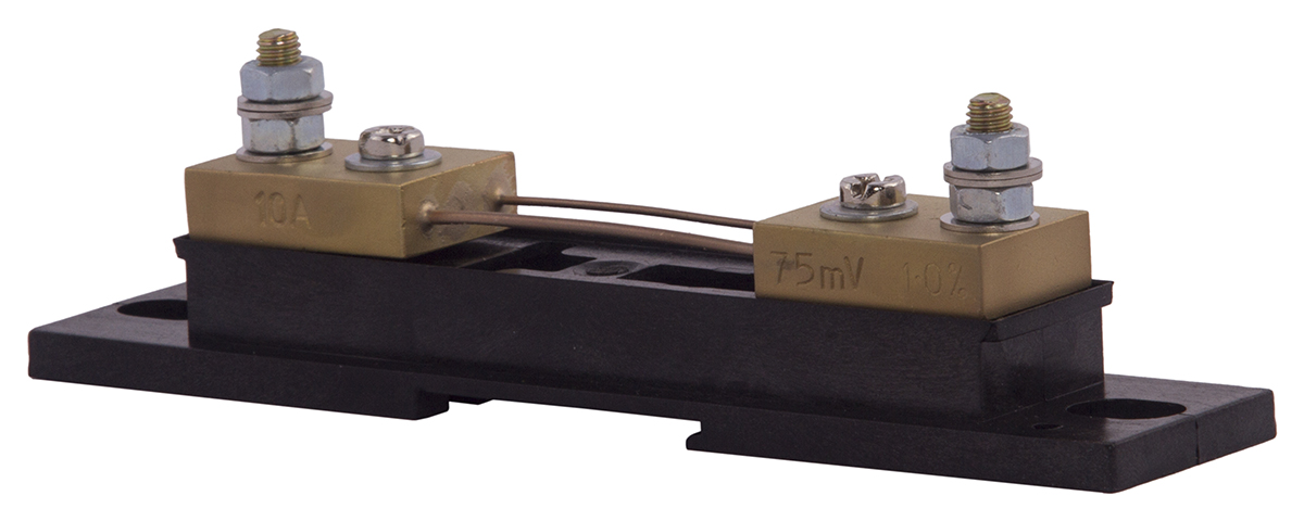 Sifam Tinsley Brass Ended Shunt, 10 A Max 75mV, ±0.5 % Accuracy