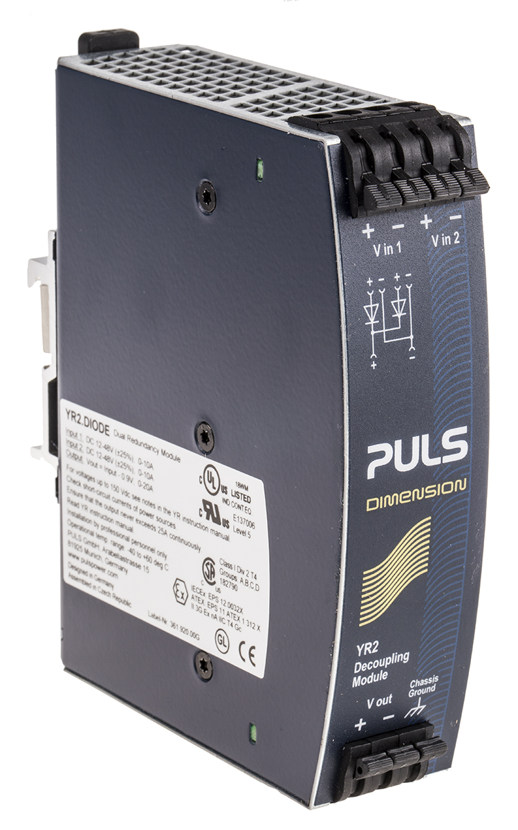 PULS Redundancy Module for use with Y Series, YR Series