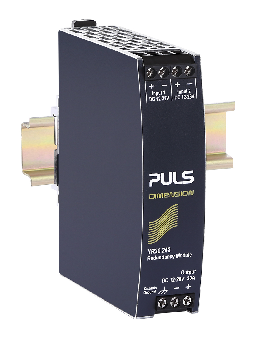 yr20242 PULS Redundancy Module for use with 1+1 Redundant Systems, N+1 Redundant Systems, YR Series