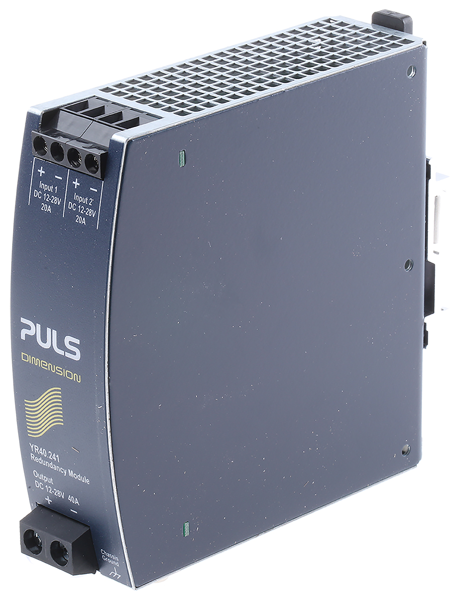 PULS Redundancy Module for use with 20 A Power Supply, YR Series