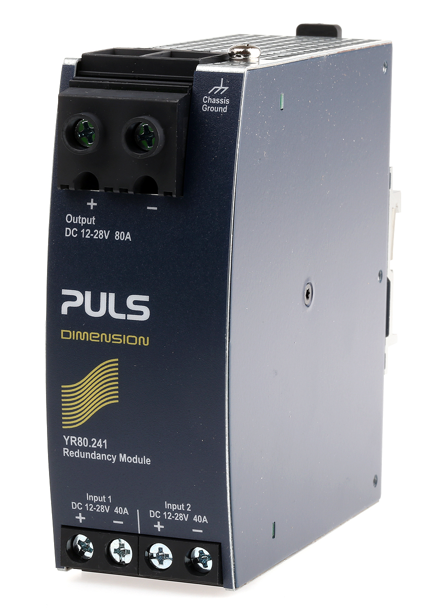 PULS Redundancy Module for use with 40 A Power Supply, YR Series