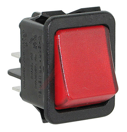 ZF Illuminated DPST, On-Off On-On Rocker Switch Panel