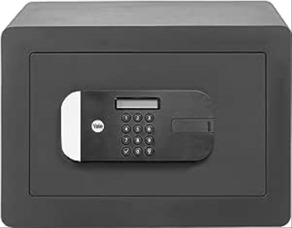 Yale1 18.6L Fingerprint Wall, Floor Safe