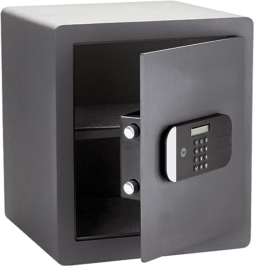 Yale1 35.5L Fingerprint Wall, Floor Safe