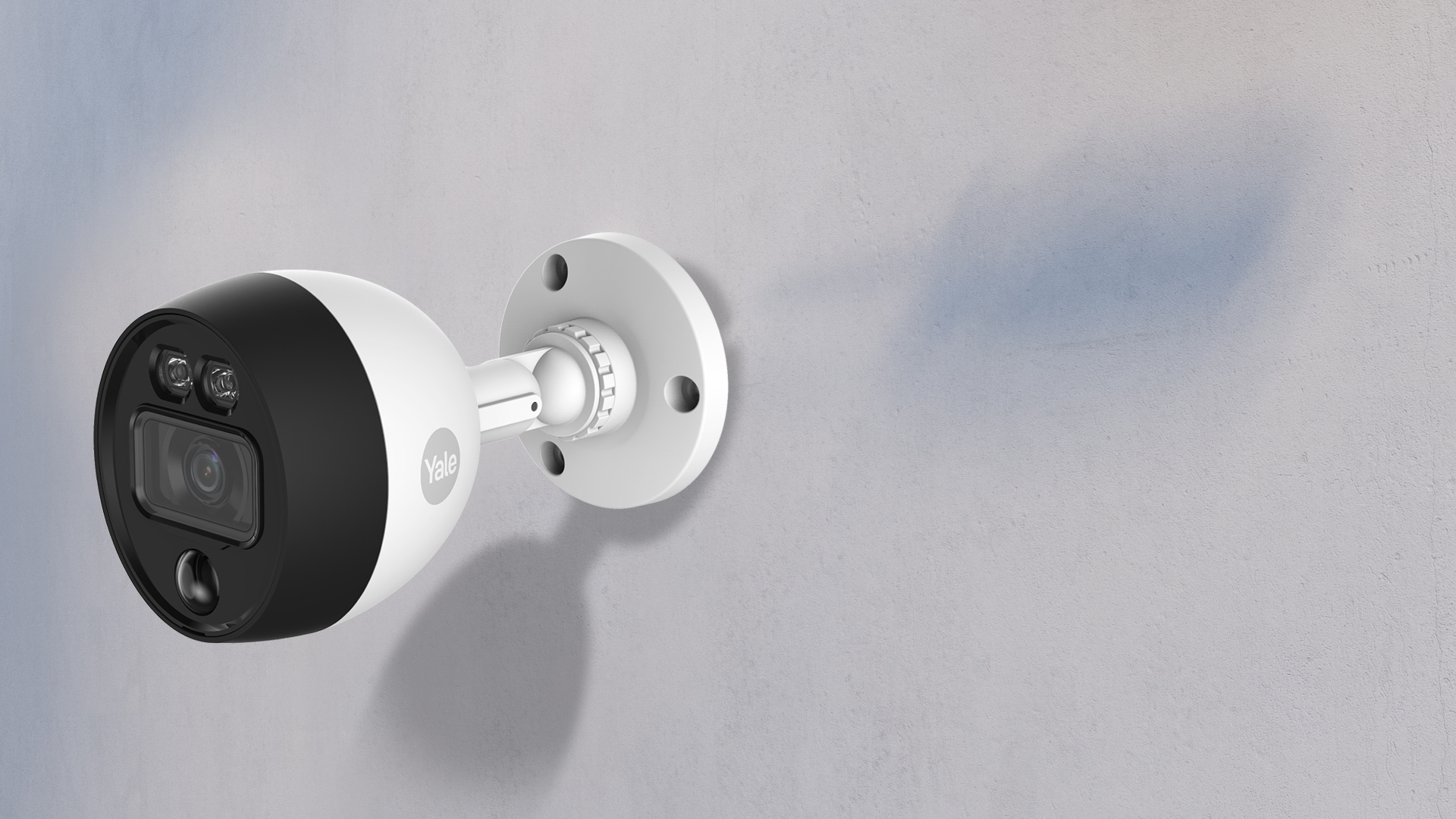 ysv-2csmd-4ck Yale1 Outdoor IR CCTV Camera, 2 Camera Connections, BNC