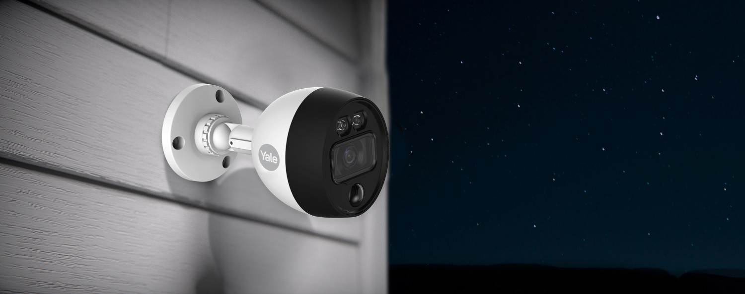 ysv-2csmd-4ck Yale1 Outdoor IR CCTV Camera, 2 Camera Connections, BNC