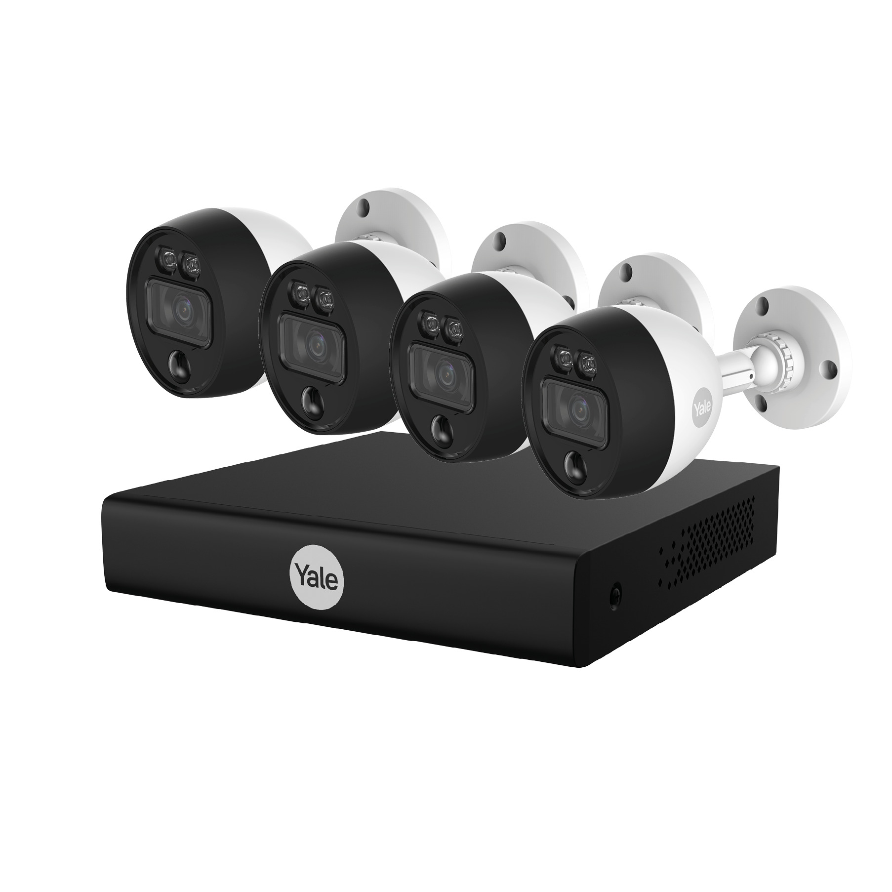Yale1 Outdoor IR CCTV Camera, 4 Camera Connections, BNC
